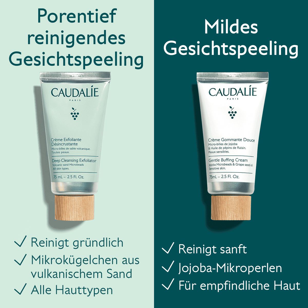 Porentief Reinigendes Gesichtspeeling
