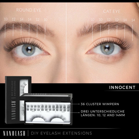 Innocent - Light Volume Lash Look
