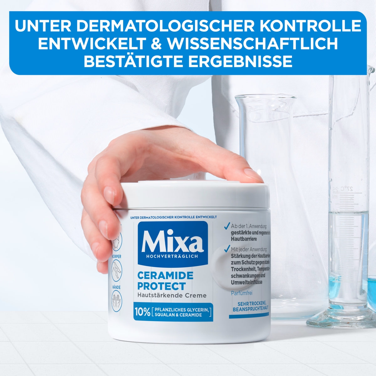 Hautstärkende Creme