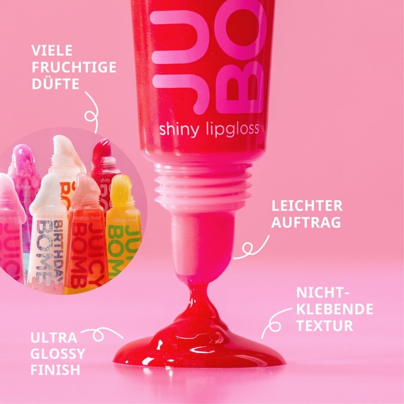 Juicy Bomb Shiny Lipgloss - 110 Crushed Berry