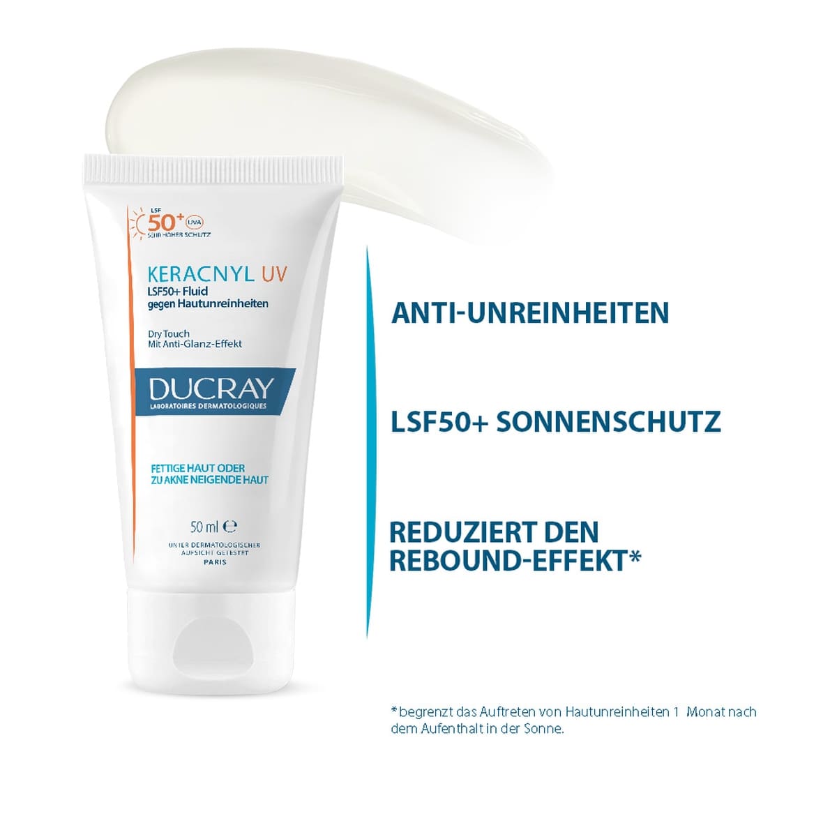 UV Fluid gegen Hautunreinheiten SPF50+