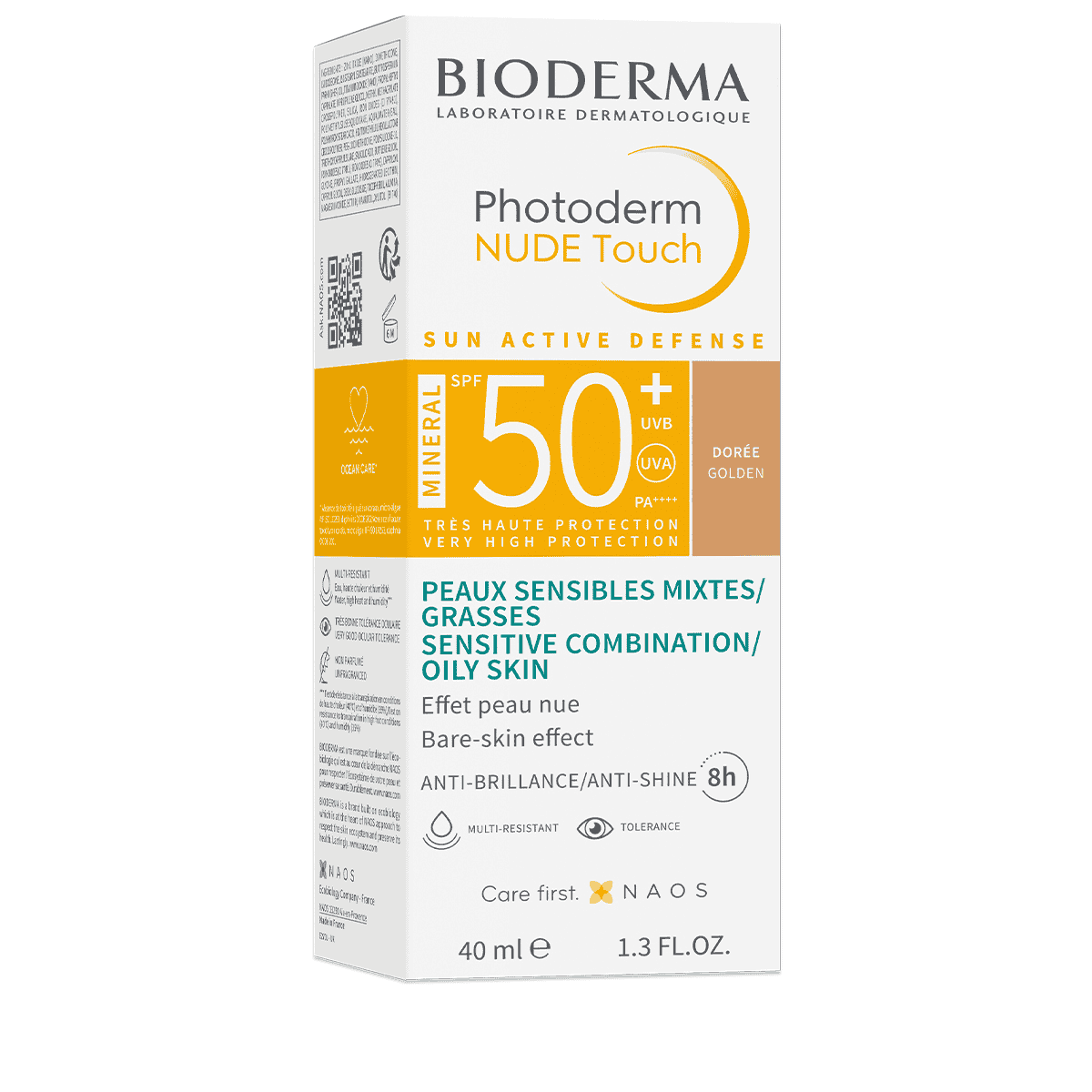 Nude Touch SPF 50+ Teinte Dorée