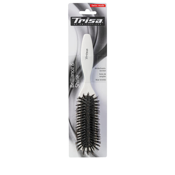 Hairbrush Basic Brilliance & Shine - medium Wild Boar Bristle Brush