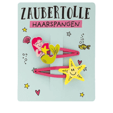 Haarspangen-Set Meerjungfrau mehrfarbig