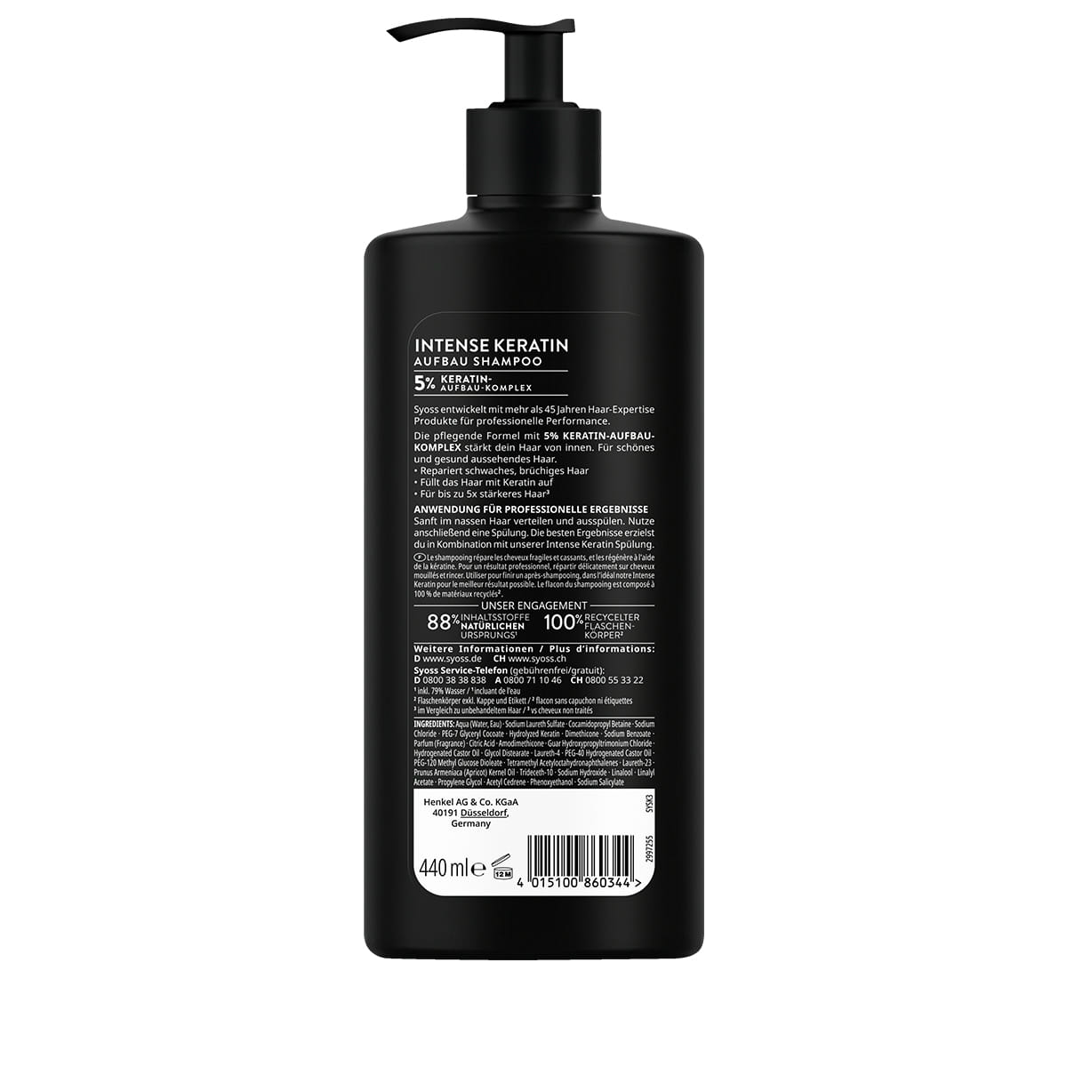 Shampoo Intense Keratin