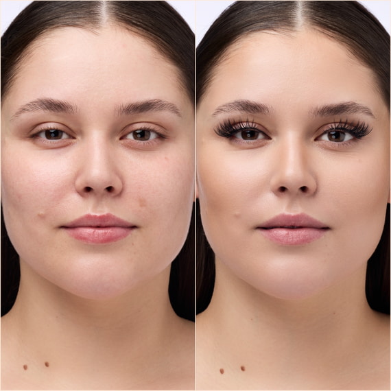 Faked Volume Cluster Lashes