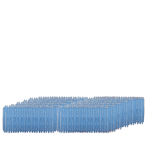 Arricciacapelli professionale azzurro 28 mm (12 pezzi)