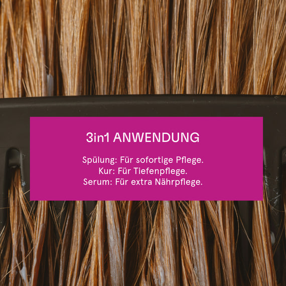Reparatur & Aufbau 3in1 Kur, Spülung & Serum