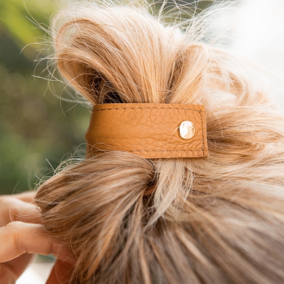 Leather Band Short Bendable Camel