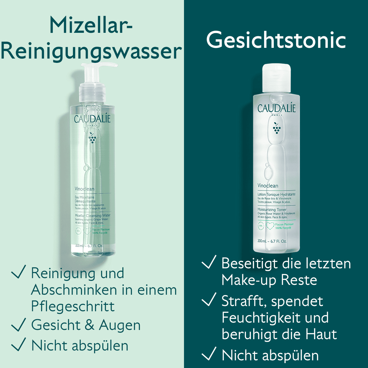 Mizellar-Reinigungswasser