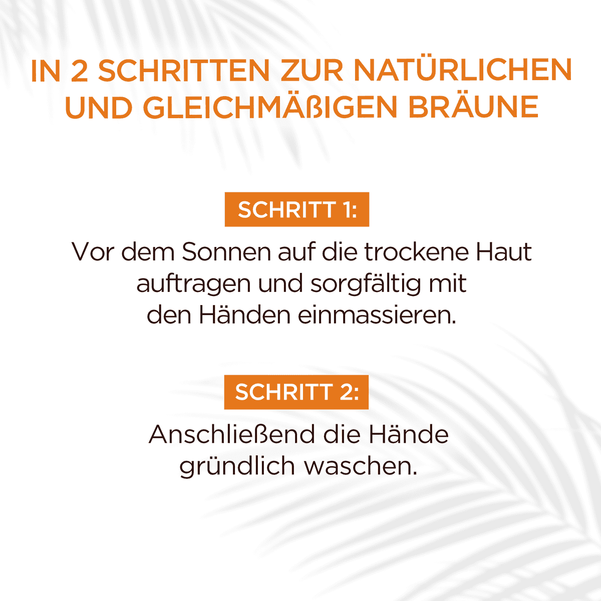Tiefbraun Sonnenöl