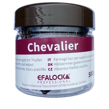 Chevalier Haarklemmen 5 cm Braun