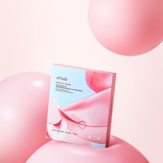 Peach 70 Niacin Brightening Collagen Mask