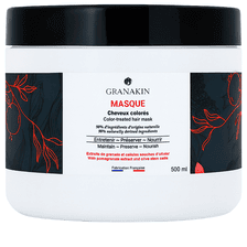 Masque cheveux colorés