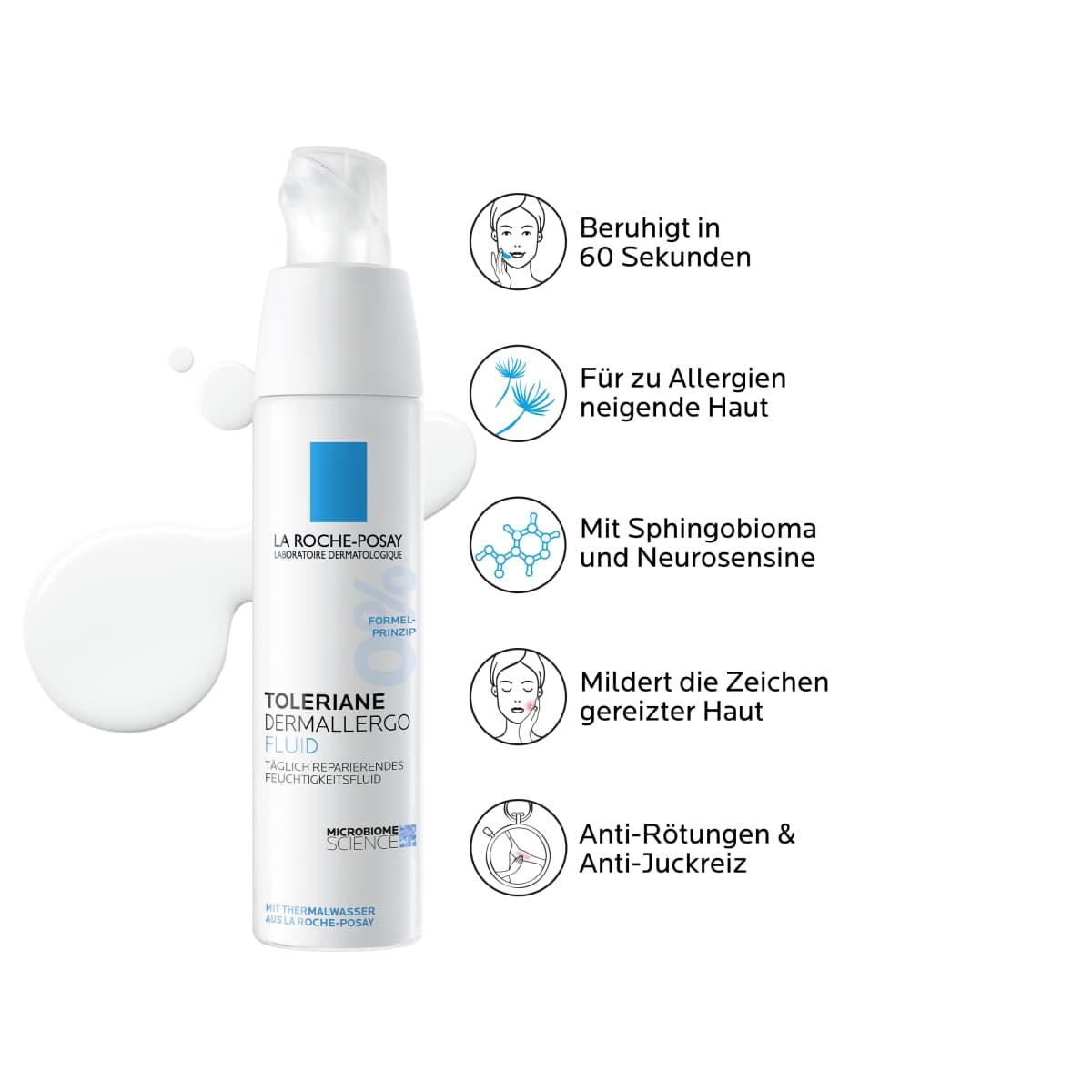 Fluide hydratant réparateur apaisant
