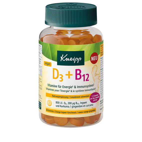 Vitamin D3 + B12 Gummies