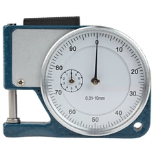 Hair thickness gauge