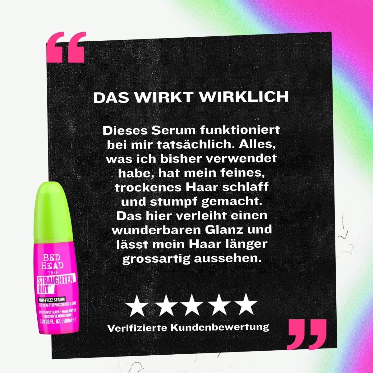 Straighten Out Anti-Frizz Serum