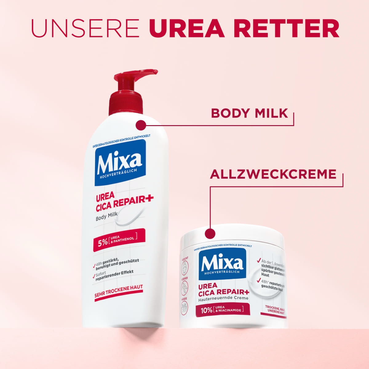 Body Milk für sehr trockene Haut