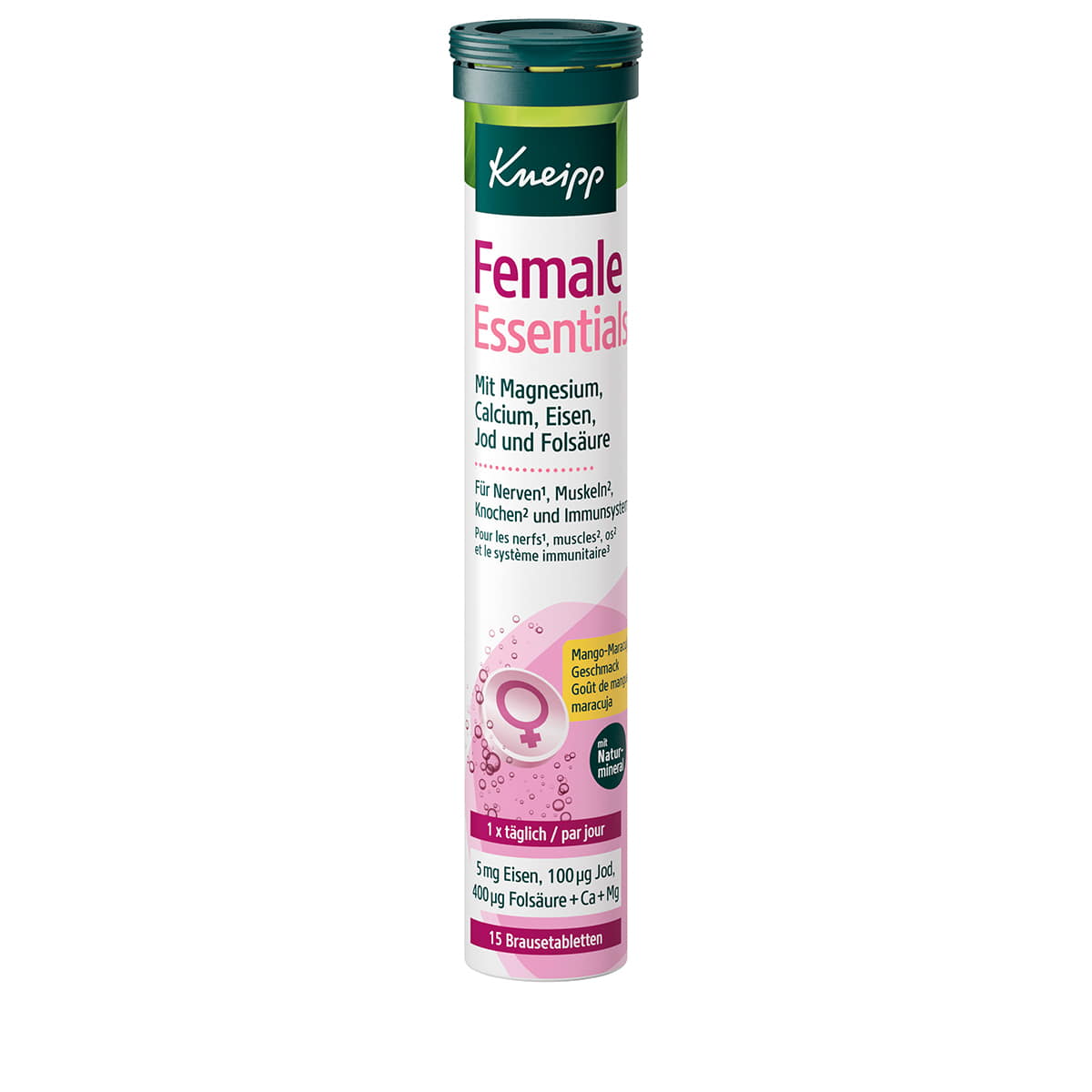 Female Essentials - 15 Comprimés Effervescents