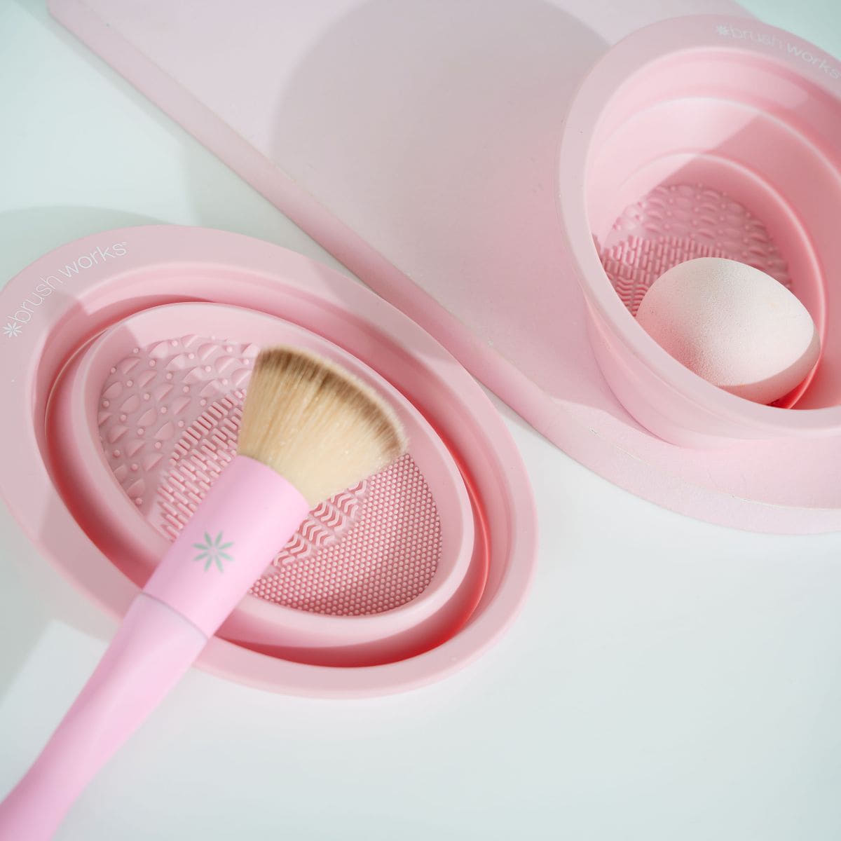 Silicone Makeup Brush Cleaning Bowl