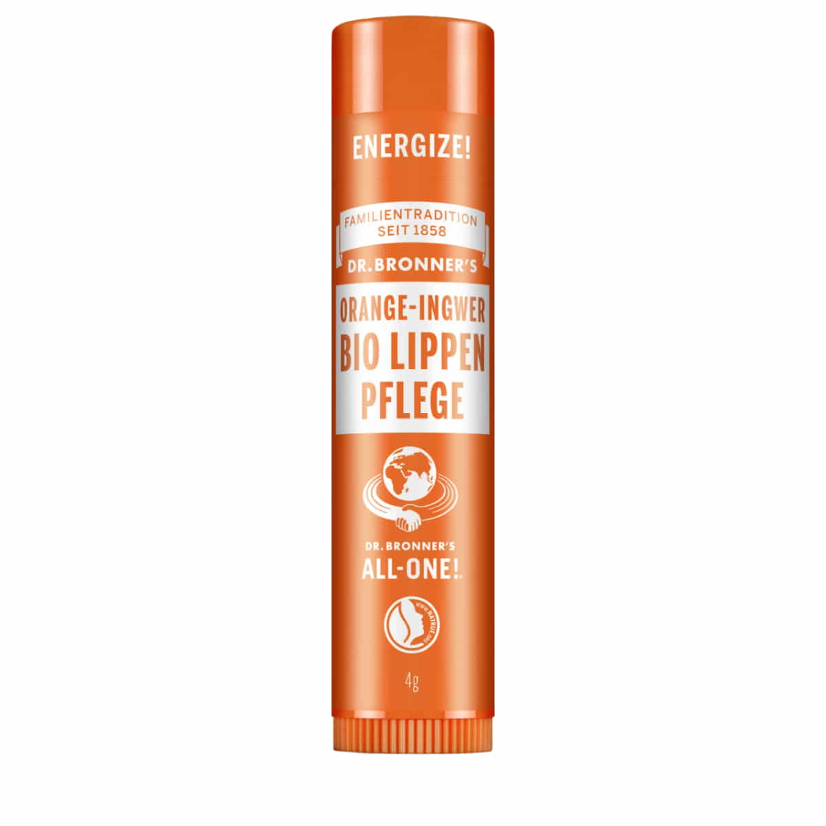 Organic Lip Balm  - Orange Ginger
