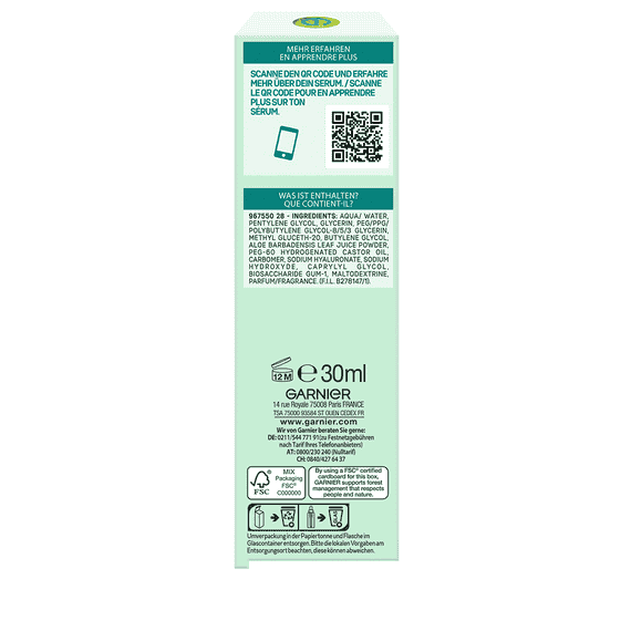 Sérum hyaluron aloe