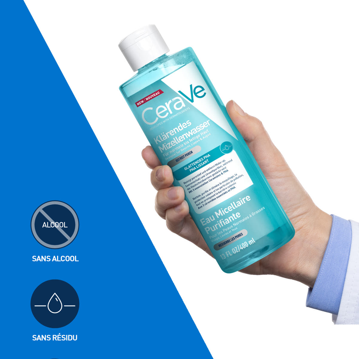 Eau micellaire clarifiante