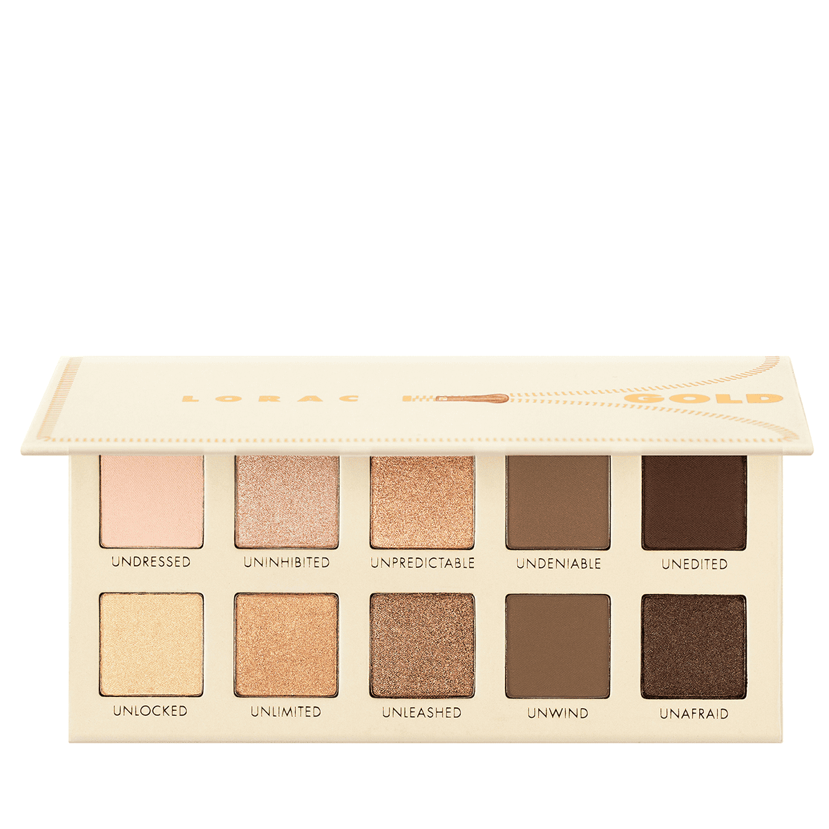 Unzipped Eyeshadow Gold Eyeshadow Palette & Eye Primer Set