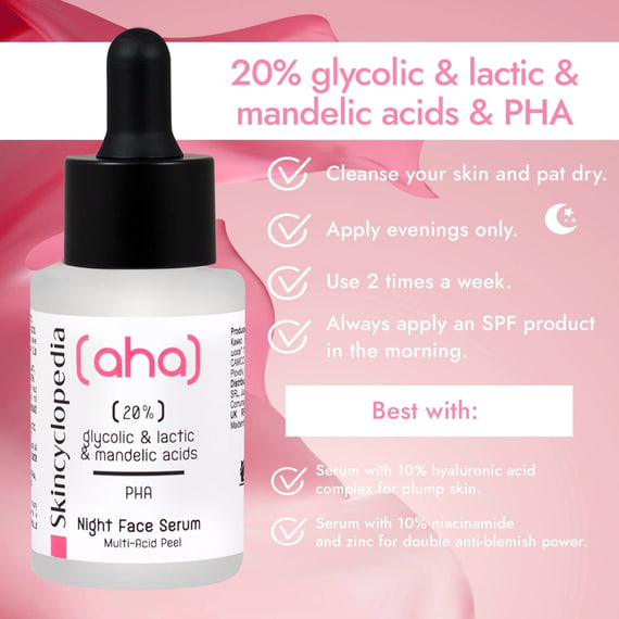 Face Serum 20% AHA + PHA