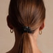 Vegan Scrunchie Narrow Black