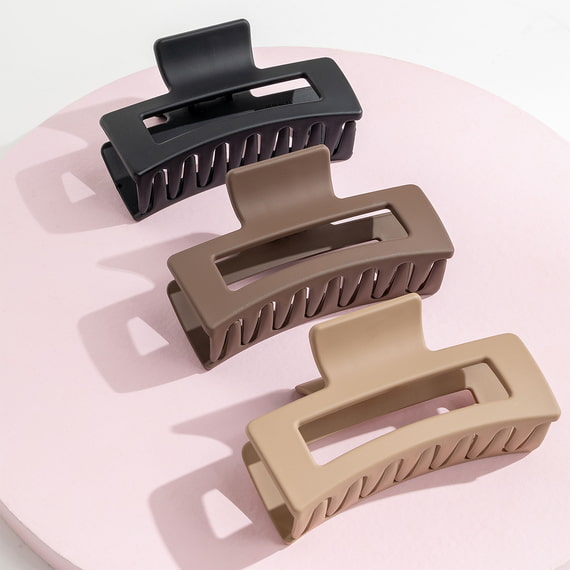 Classic Claw Clips - 3 Pack
