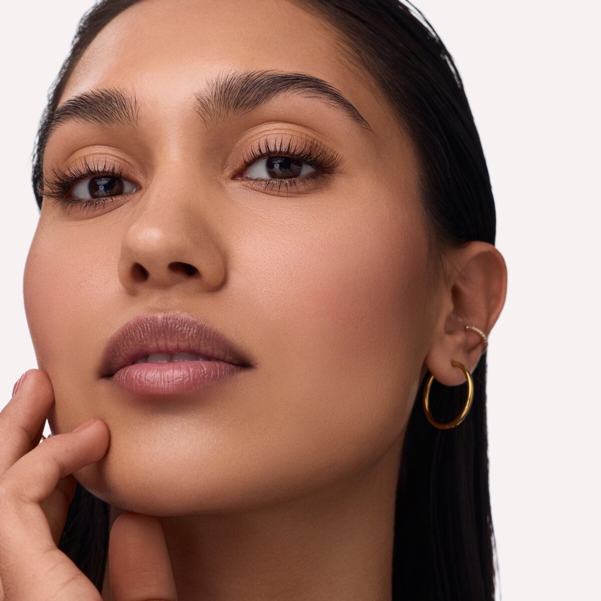 Faked Brown Cluster Lashes