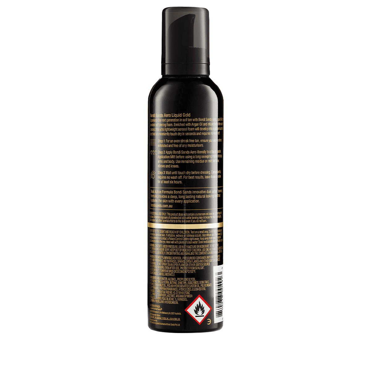 Aero Self Tanning Foam Liquid Gold