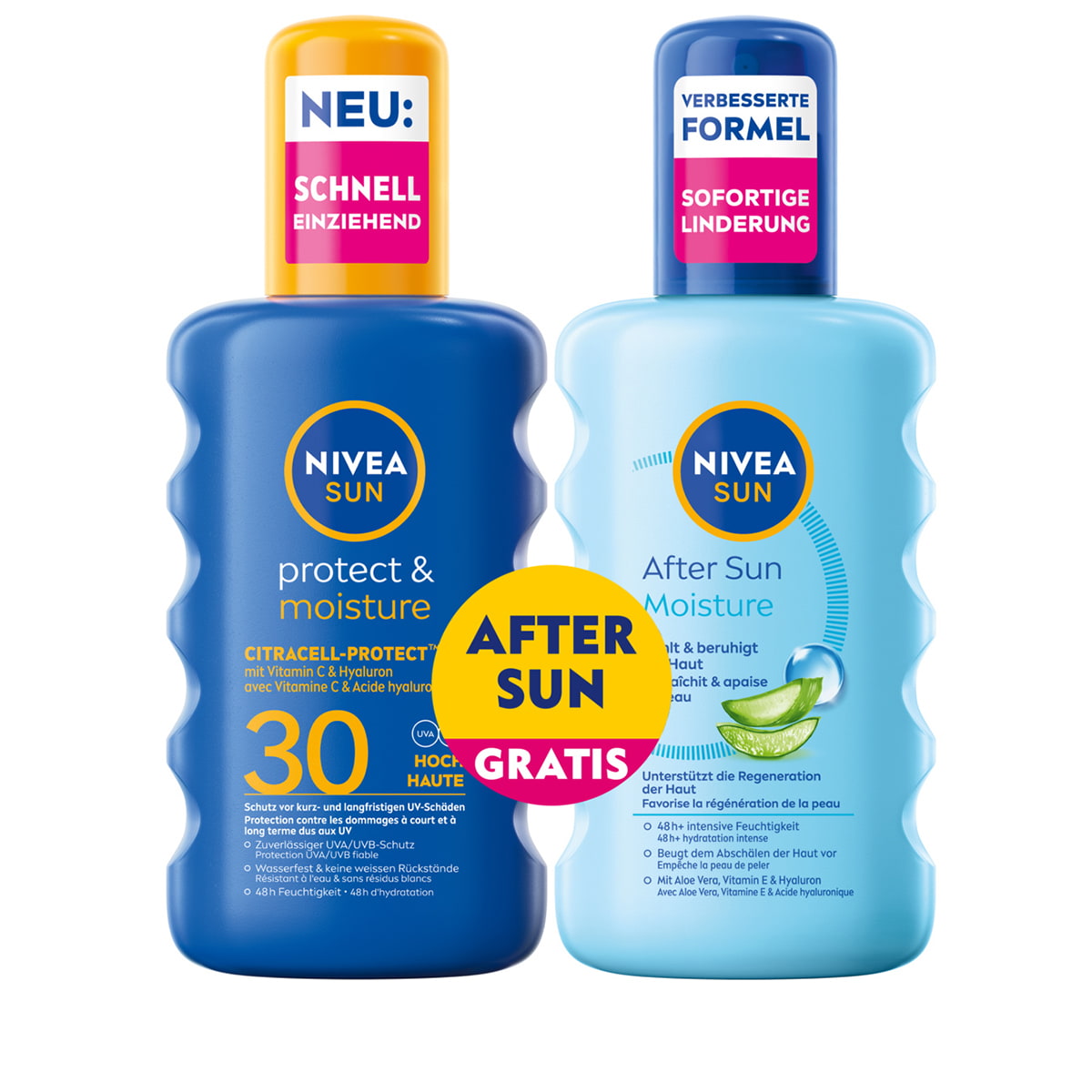 Mixpack P&M Spray LSF 30 + After Sun Spray