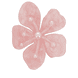 Flower Clip - Pink