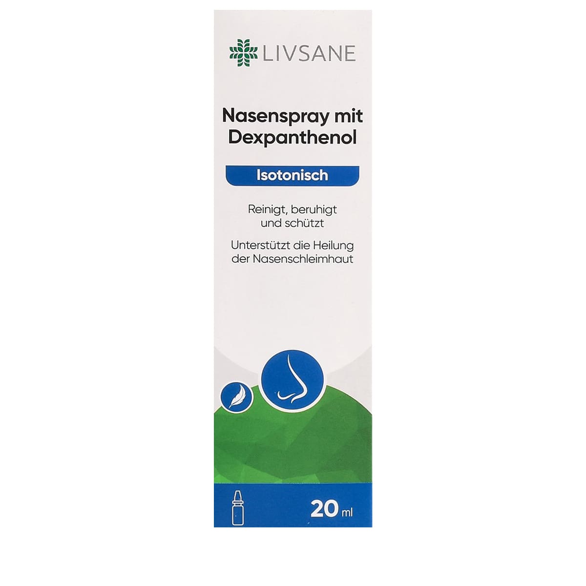 Spray nasal avec Dexpanthénol