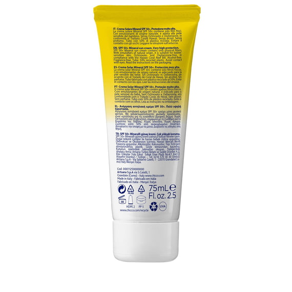 Crema Solare Minerale SPF50+