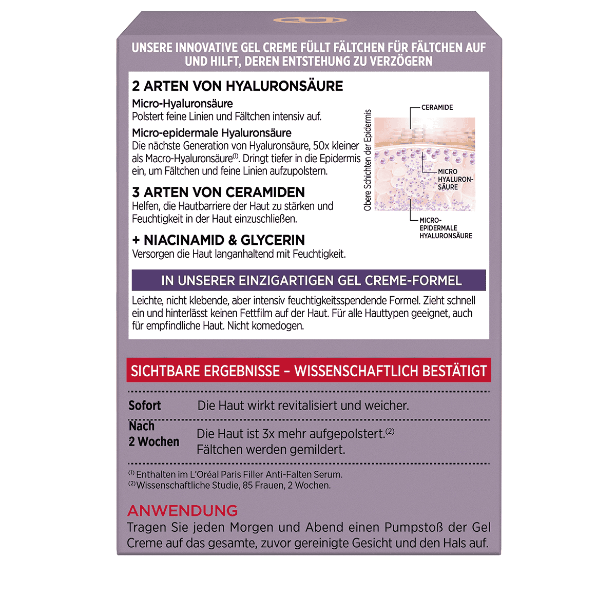 Filler gel-cream