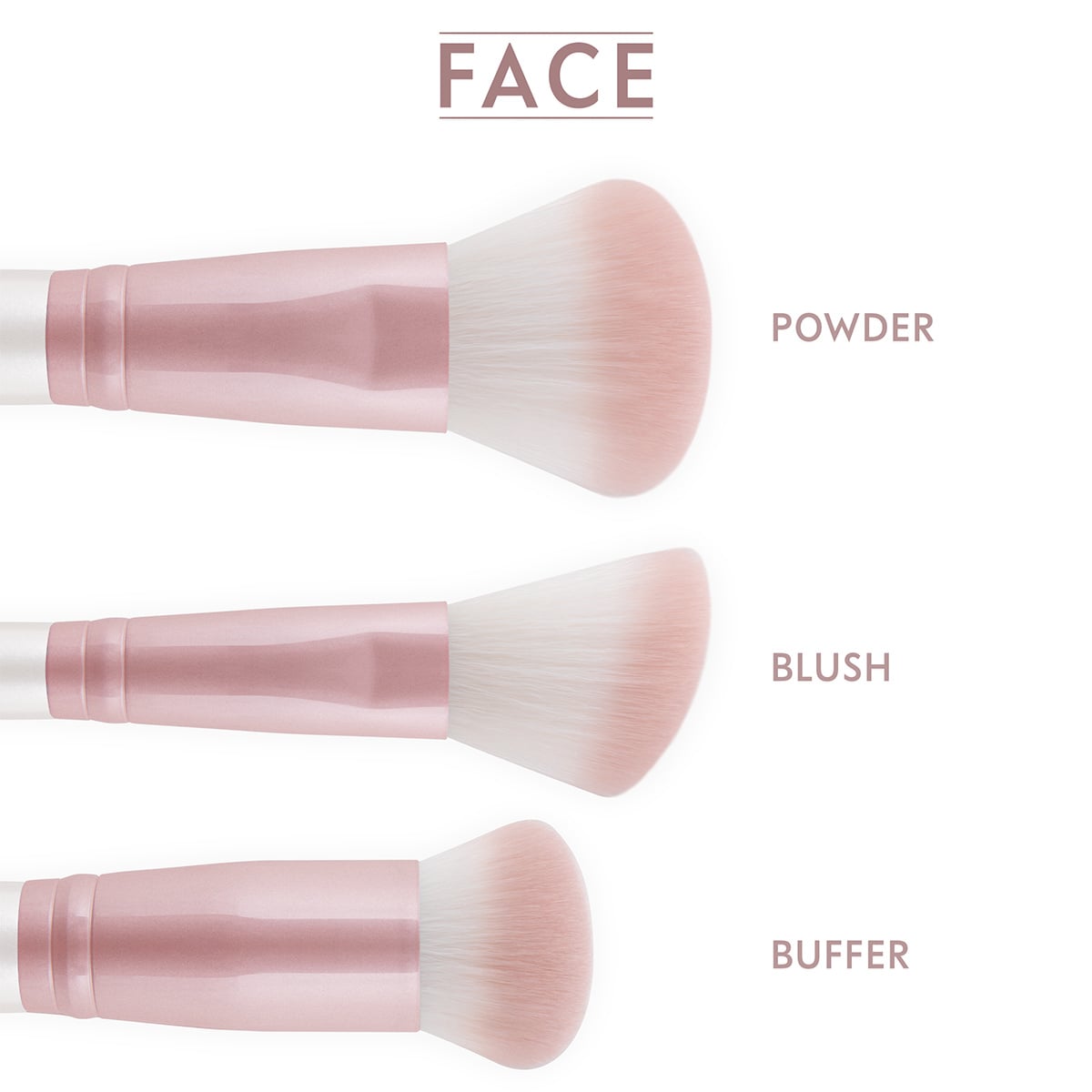 Prime Vegan Brush Set - Candy