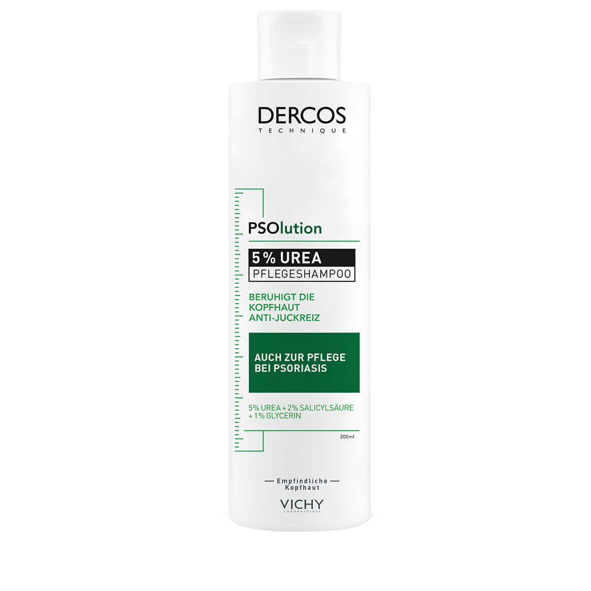 Beruhigendes Pflegeshampoo gegen trockene juckende Kopfhaut