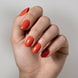 Lipstick Red Press On Nails Short Round