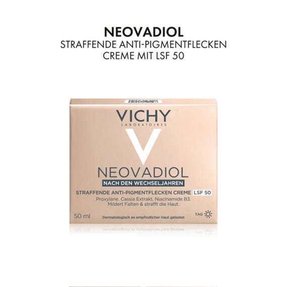 Straffende Anti-Pigmentflecken Creme SPF50