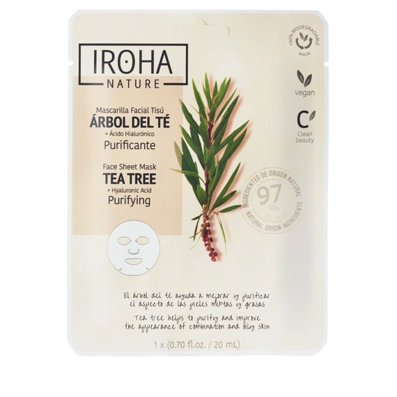 Purifying Face Sheet Mask Tea Tree + Hyaluronic Acid