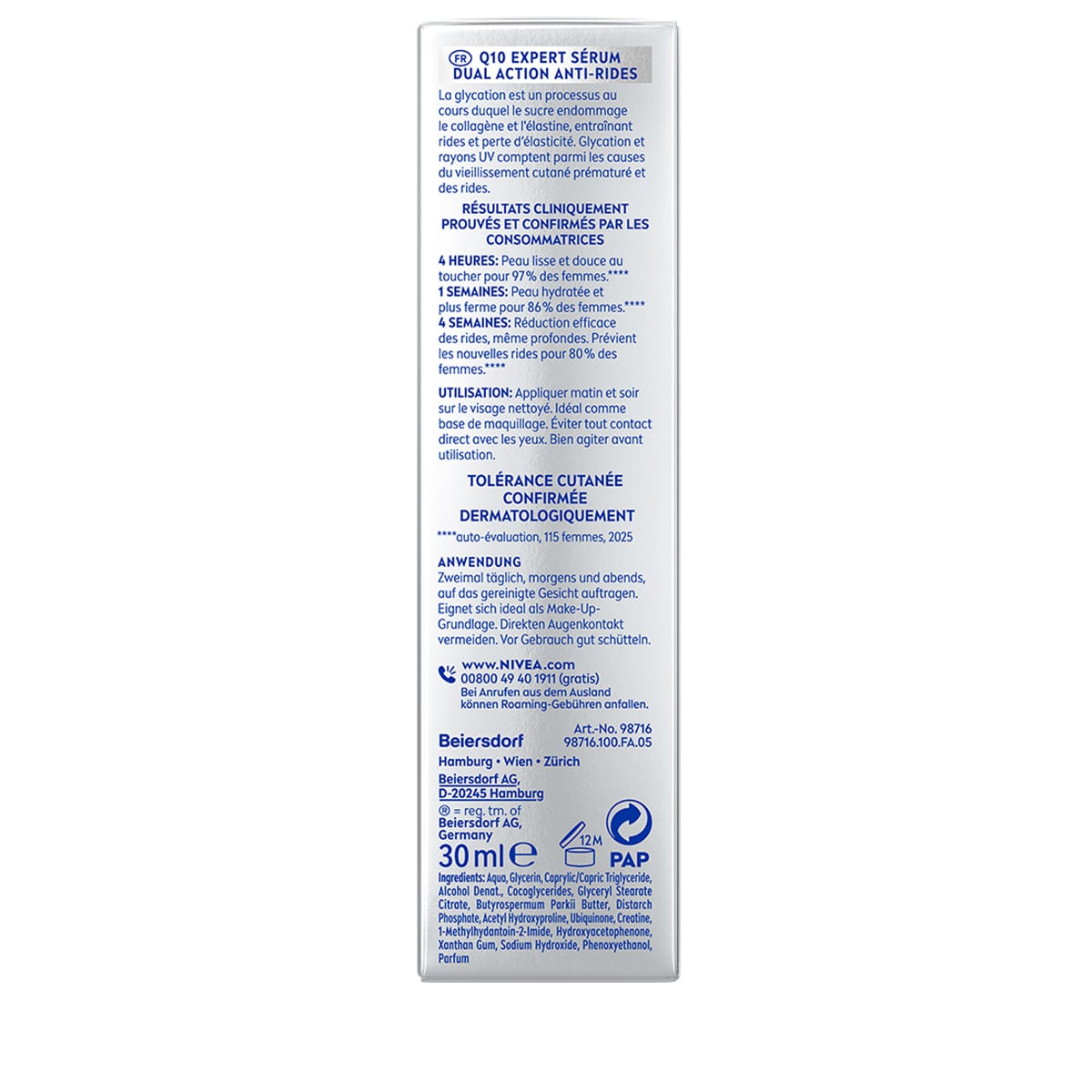 Anti-Falten Experte Dual Action Serum