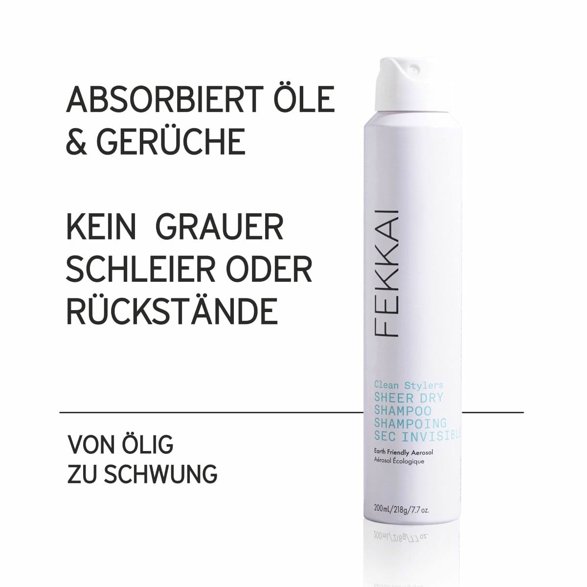 Green Aerosol Sheer Dry Shampoo