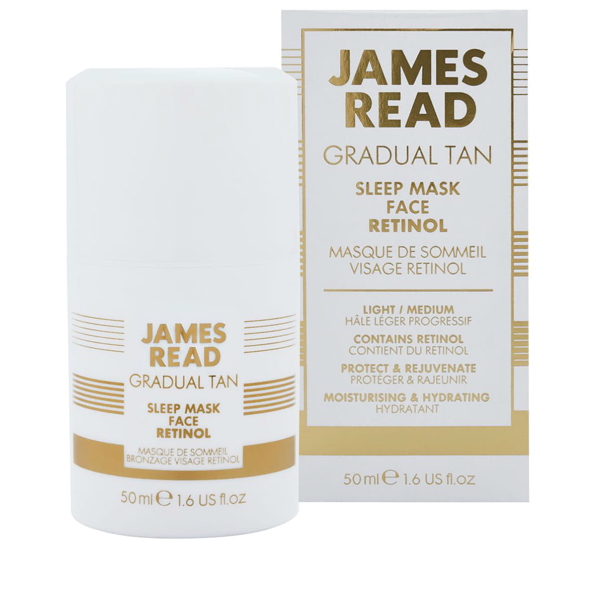 Sleep Mask Tan Face Retinol