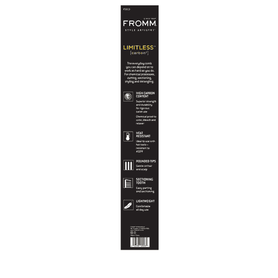 Limitless 8,5" Pettine da Taglio in Carbonio