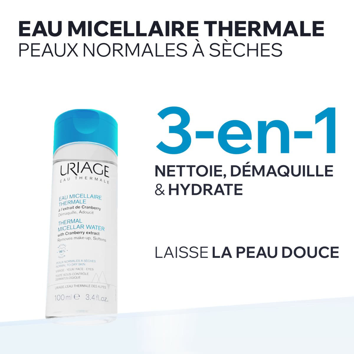 Eau Micellaire Thermale Peaux Normales À Sèches