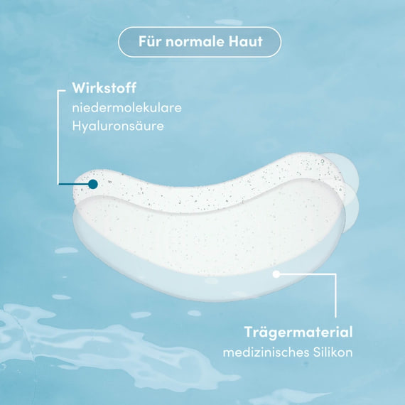 Wiederverwendbare Augen Pads mit Hyaluron